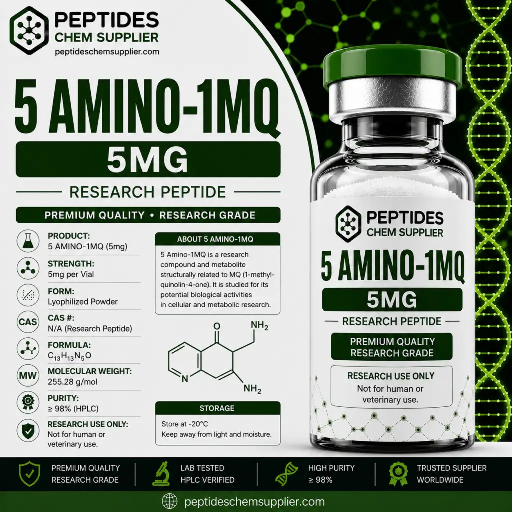 5-Amino-1MQ 5mg Research Compound