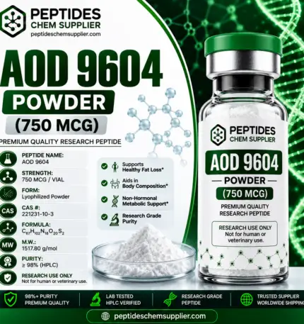 AOD 9604 Powder 750mcg Research Peptide