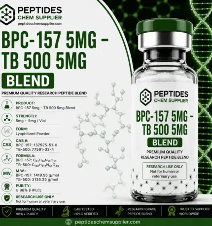 BPC-157 5mg - TB-500 5mg Blend 10mg Research Peptide