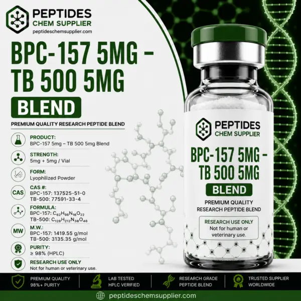 BPC-157 5mg - TB-500 5mg Blend 10mg Research Peptide