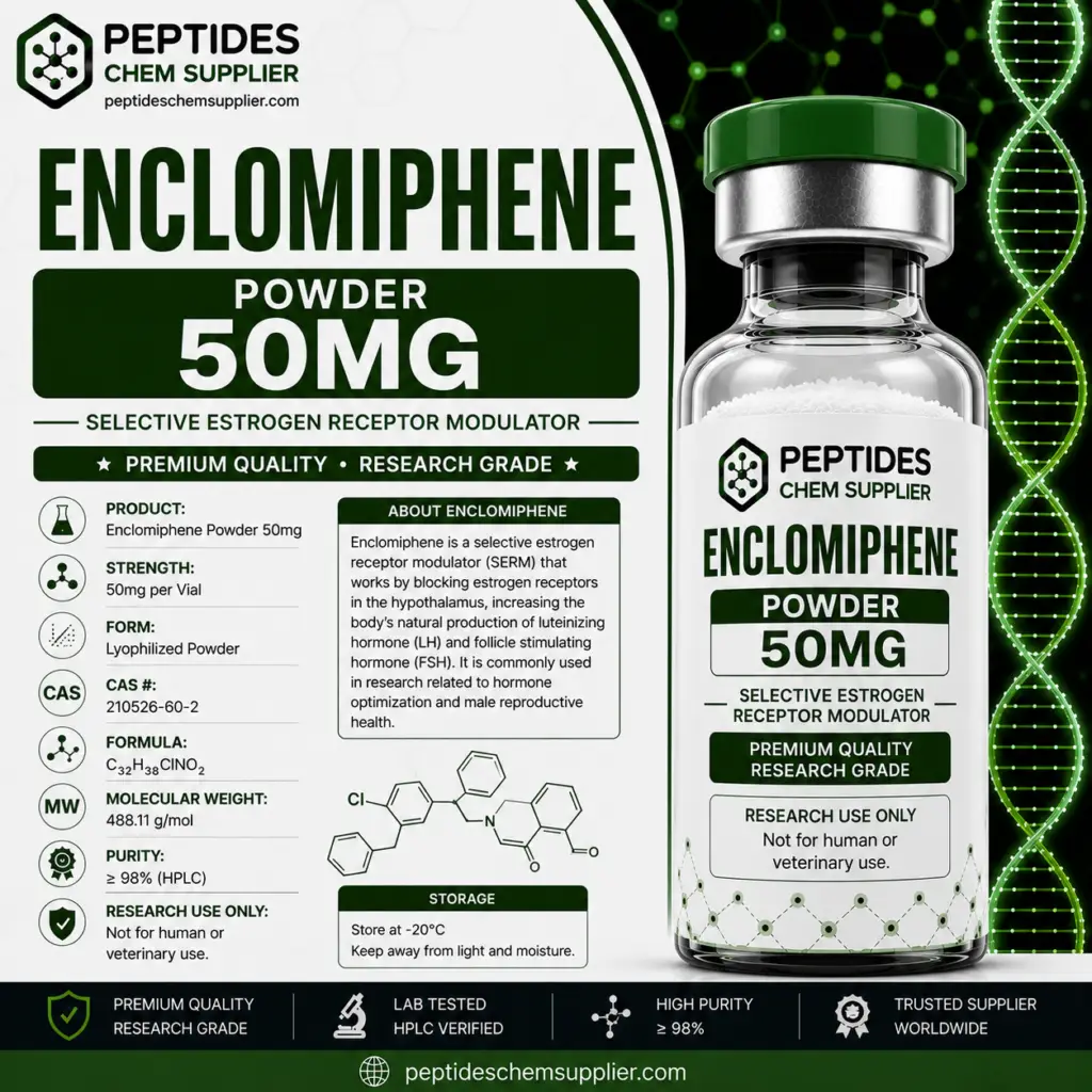 Enclomiphene Powder 50mg