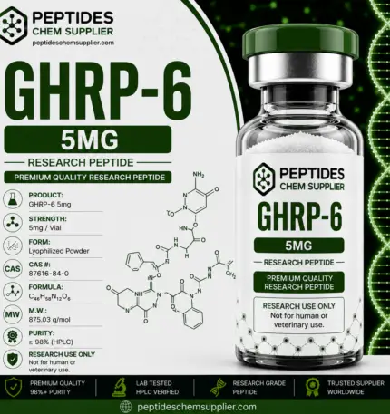 GHRP-6 5mg Research Peptide