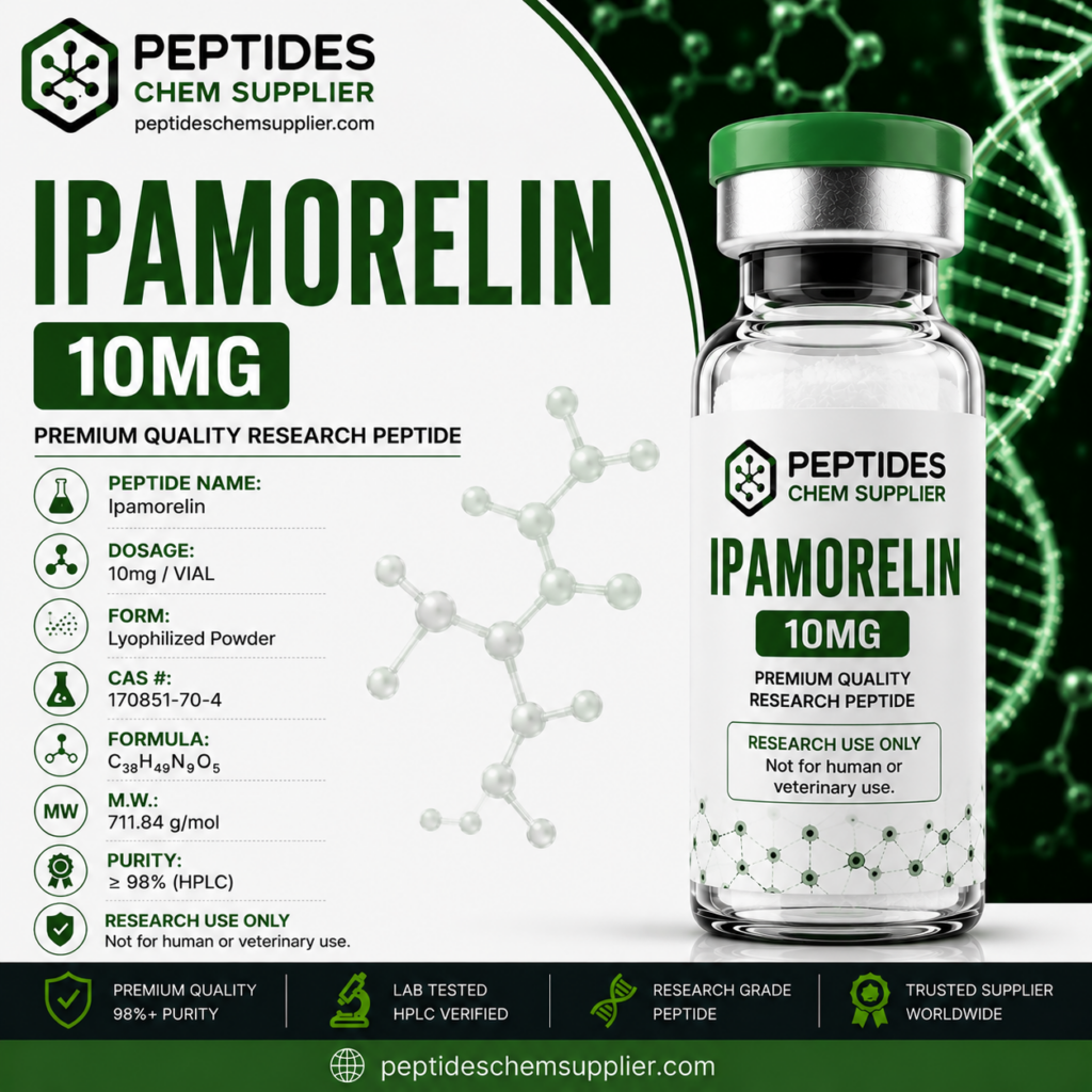 Ipamorelin 10mg Research Peptide