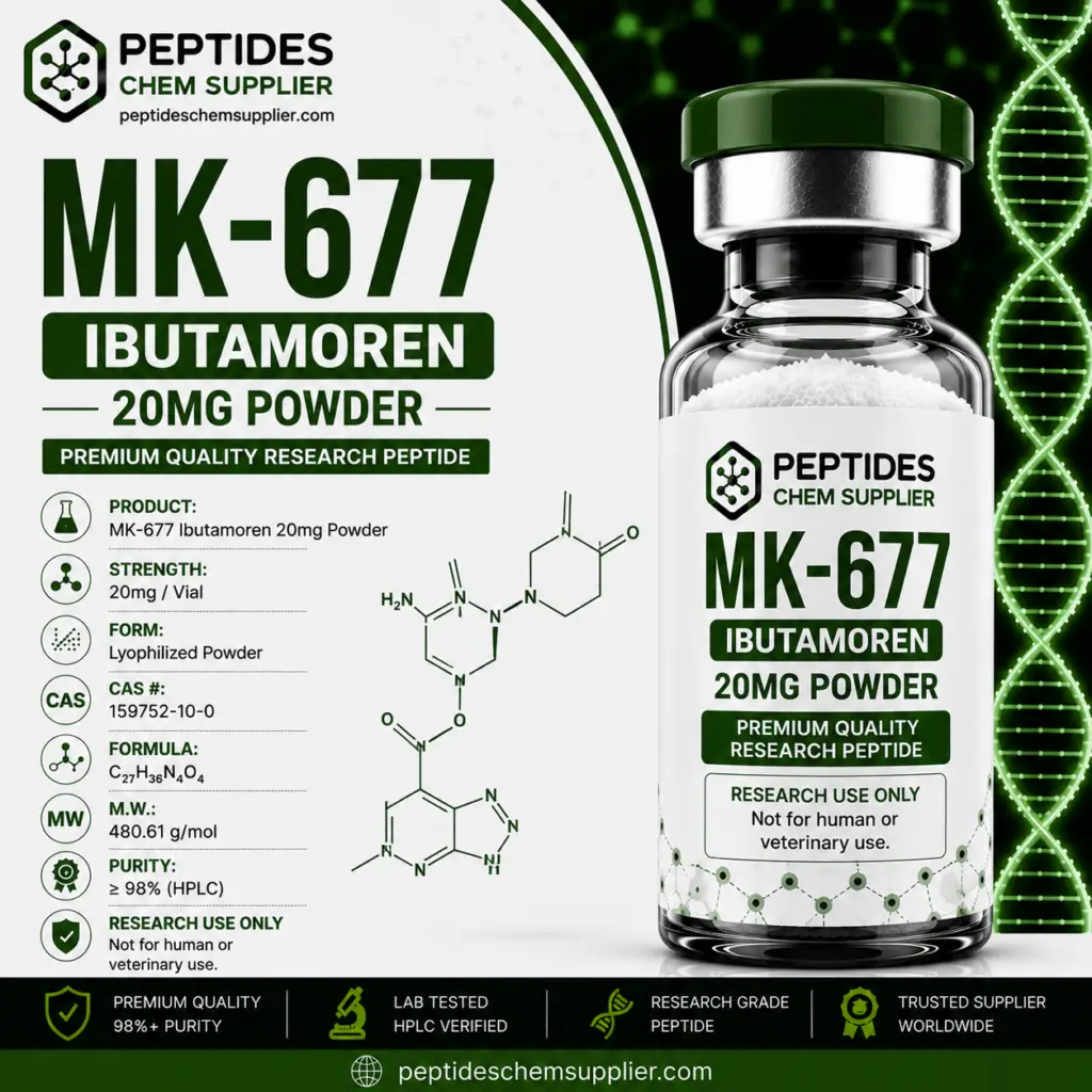 MK-677 Ibutamoren 20mg Powder