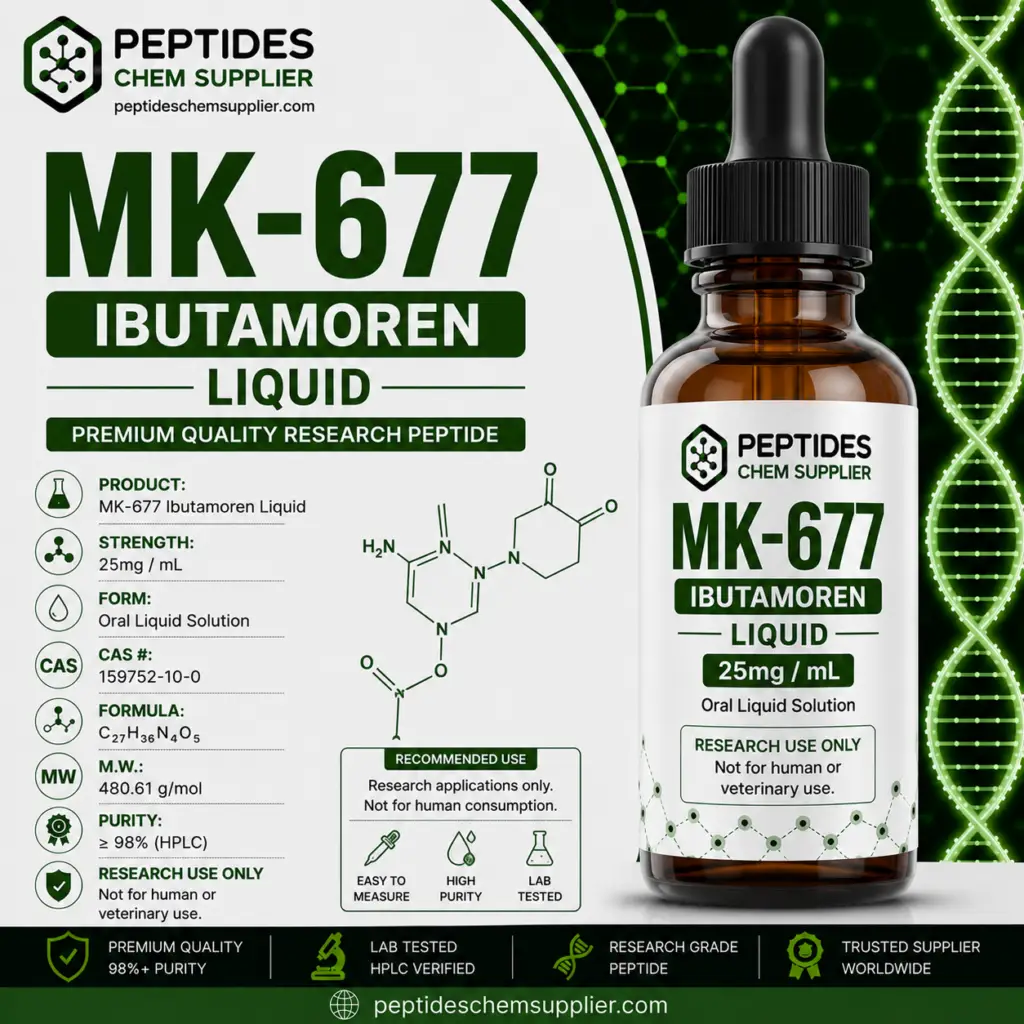 MK-677 Ibutamoren Liquid Research Compound