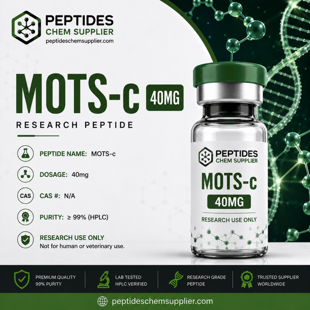 MOTS-c Research Peptide Vial Ad