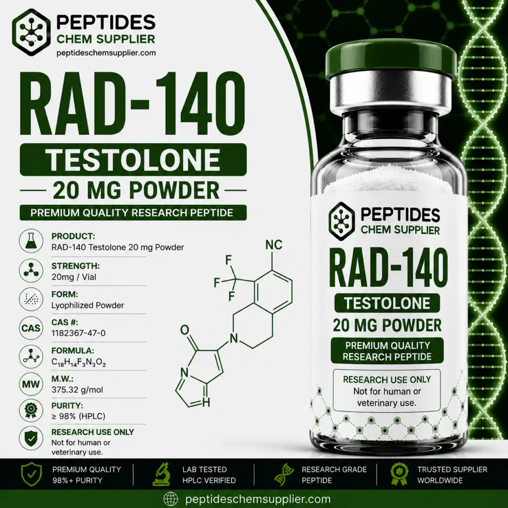 RAD-140 Testolone 20mg Powder Research Compound