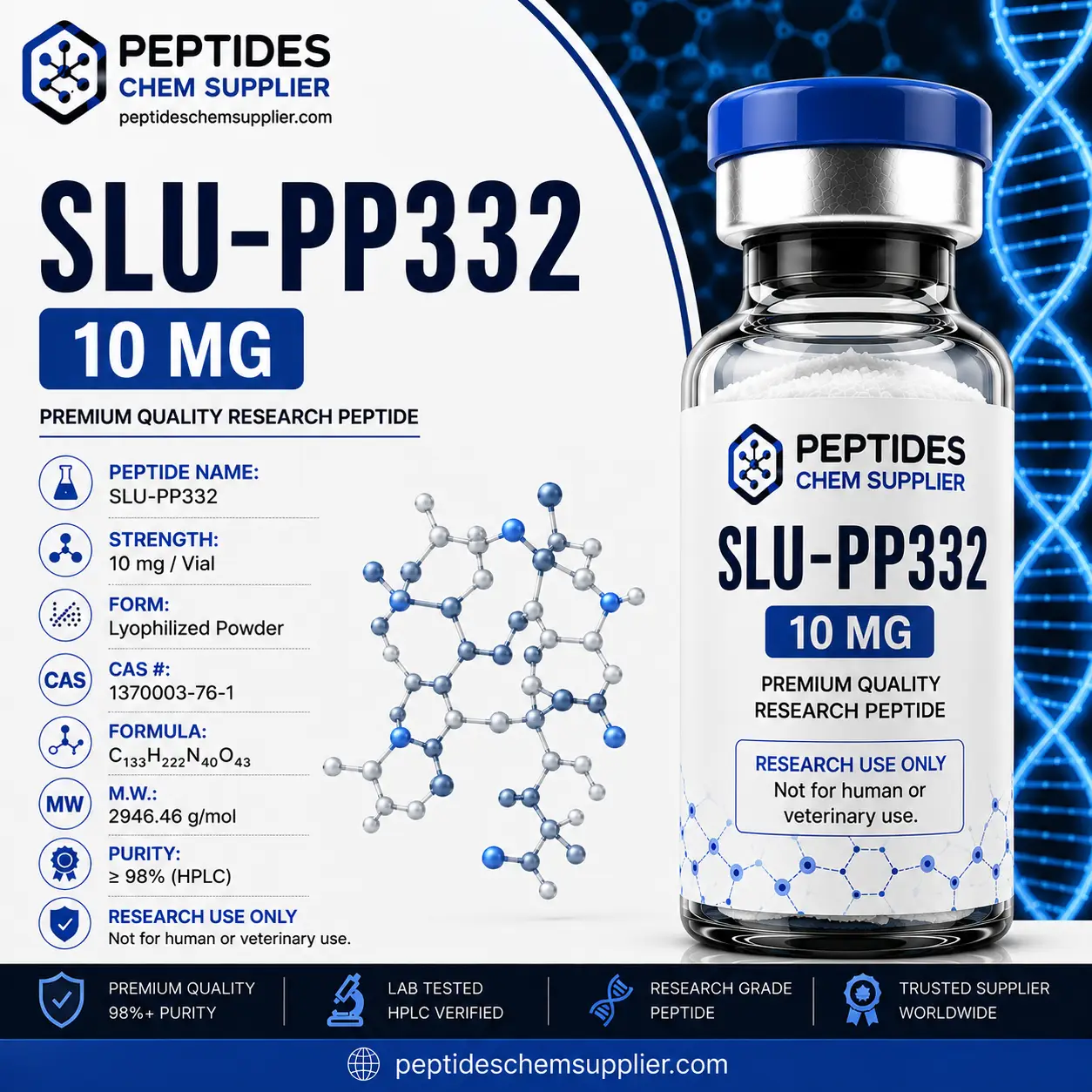 SLU-PP332 10mg Research Compound SLU-PP332 10mg Research Compound