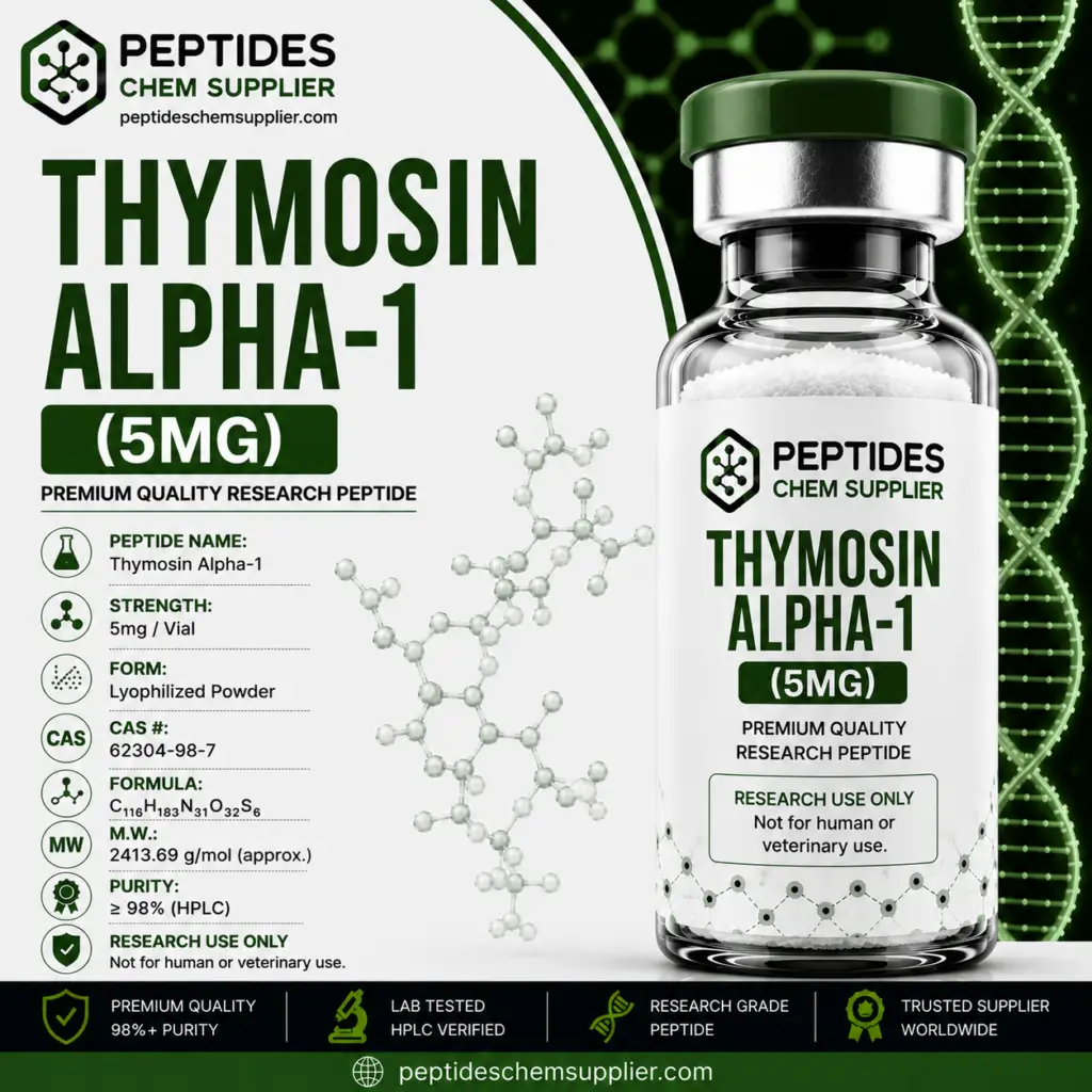 Thymosin Alpha-1 5mg Research Peptide